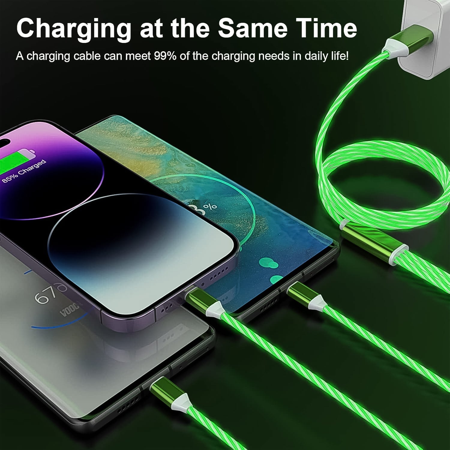 Glow multi charging cable Glow multi charging cable